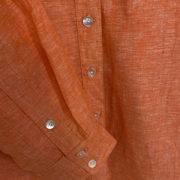 100% Linen loose fit blouse - Picture 6 of 8